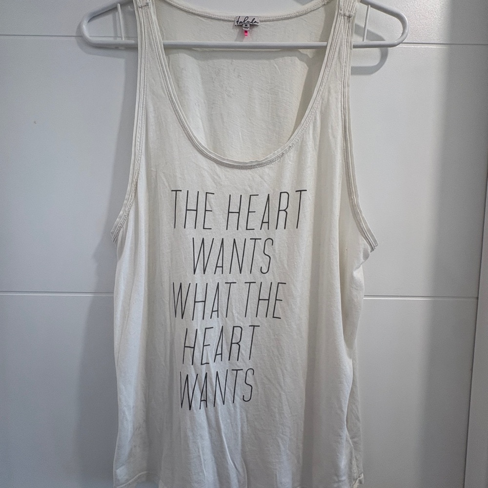 Talula Cream Tank Top